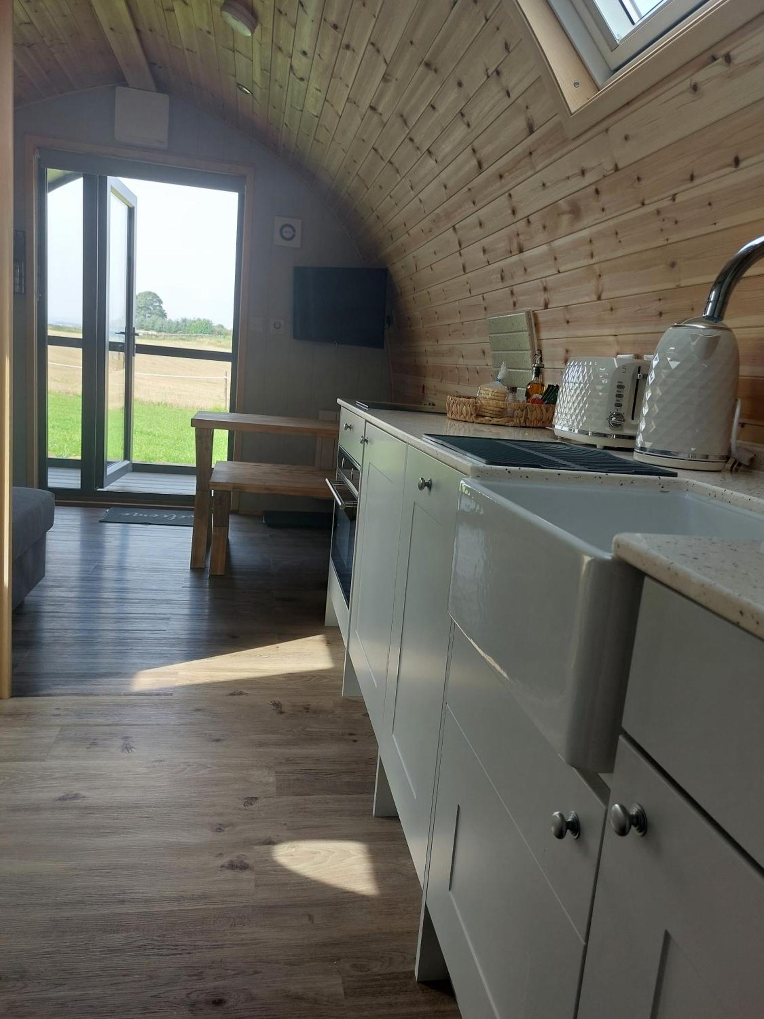 فندق Eastfield Glamping Farm Spennithorne المظهر الخارجي الصورة