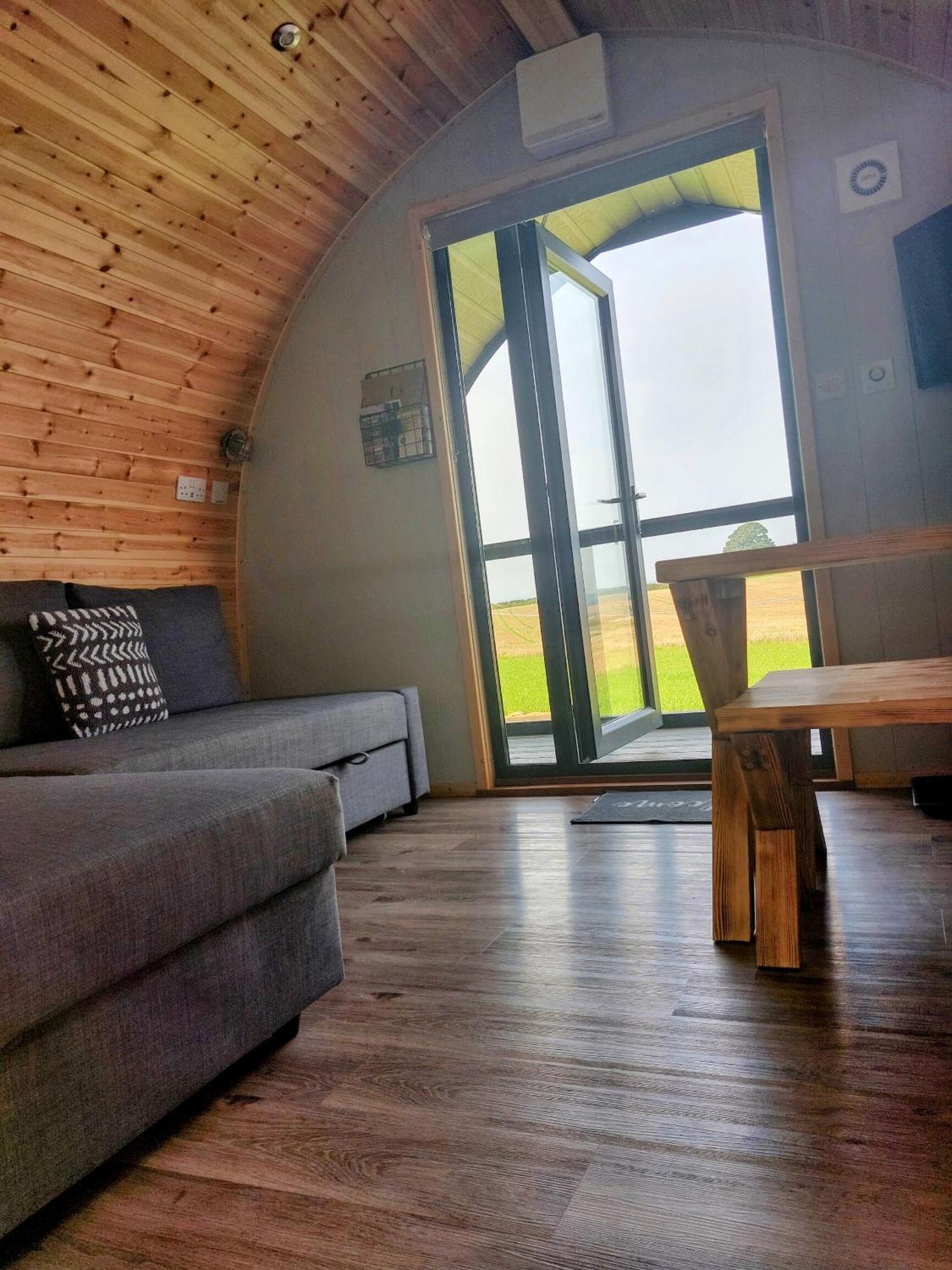 فندق Eastfield Glamping Farm Spennithorne المظهر الخارجي الصورة