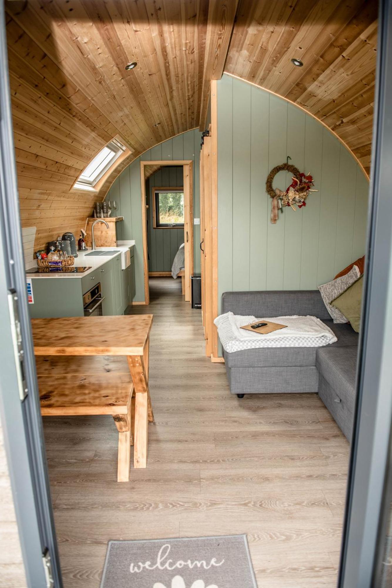 فندق Eastfield Glamping Farm Spennithorne المظهر الخارجي الصورة